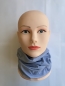 Preview: 1+1free neck warmer (light-blue) bandana, Multifunctional scarf