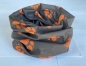 Preview: 1+1free neck warmer (paw orange-brown) bandana, Multifunctional scarf