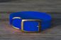 Preview: Biothane Halsband 25mm (Schnalle) in dunkel-blau — handgefertigt