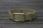 Preview: Biothane Halsband 19/25mm "bicolor" (Schnalle) bicolor: olive / Jagd-grün / olive / Jagd-grün — handgefertigt