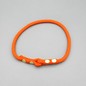 Preview: Collar FieldTrial — naranja-neon — vista frontal — hecho a mano en adorit.be