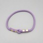 Preview: Collar FieldTrial — lavanda — vista frontal — hecho a mano en adorit.be