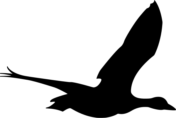 Car-Sticker "Fliegende Gans"