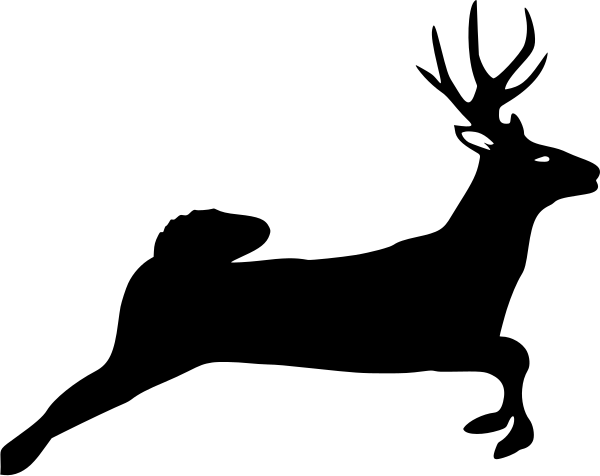 Car-Sticker "Fallow Deer"