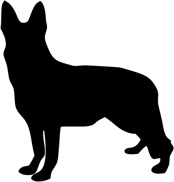 Car-Sticker "Deutscher Schäferhund"