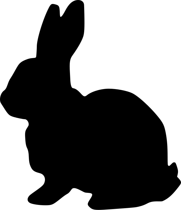 Car-Sticker "Laufender Hase"